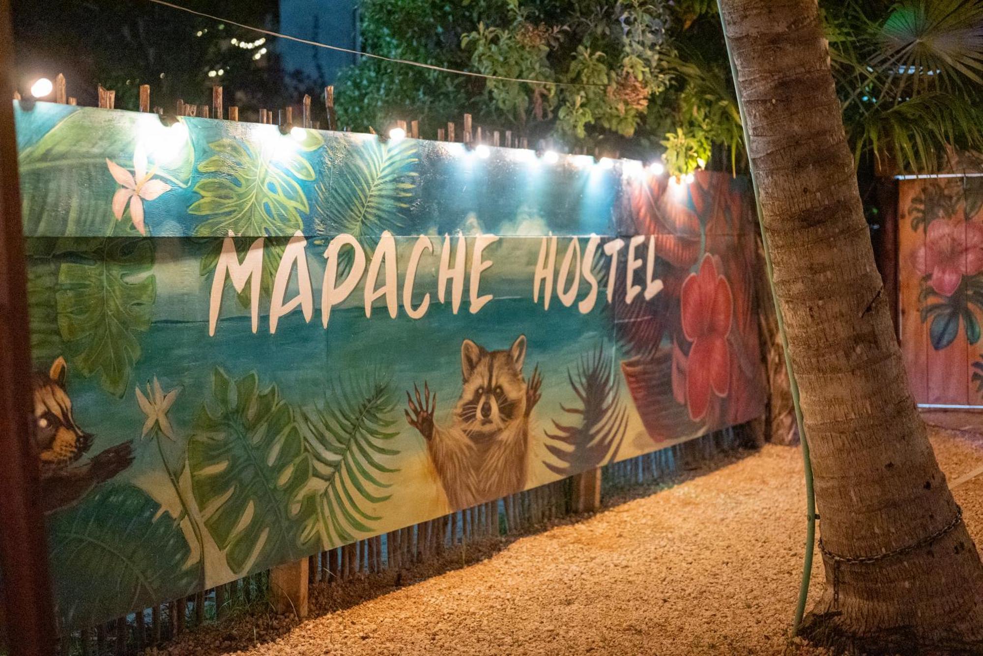 Mapache Hostel & Camping Isla Holbox Exterior foto