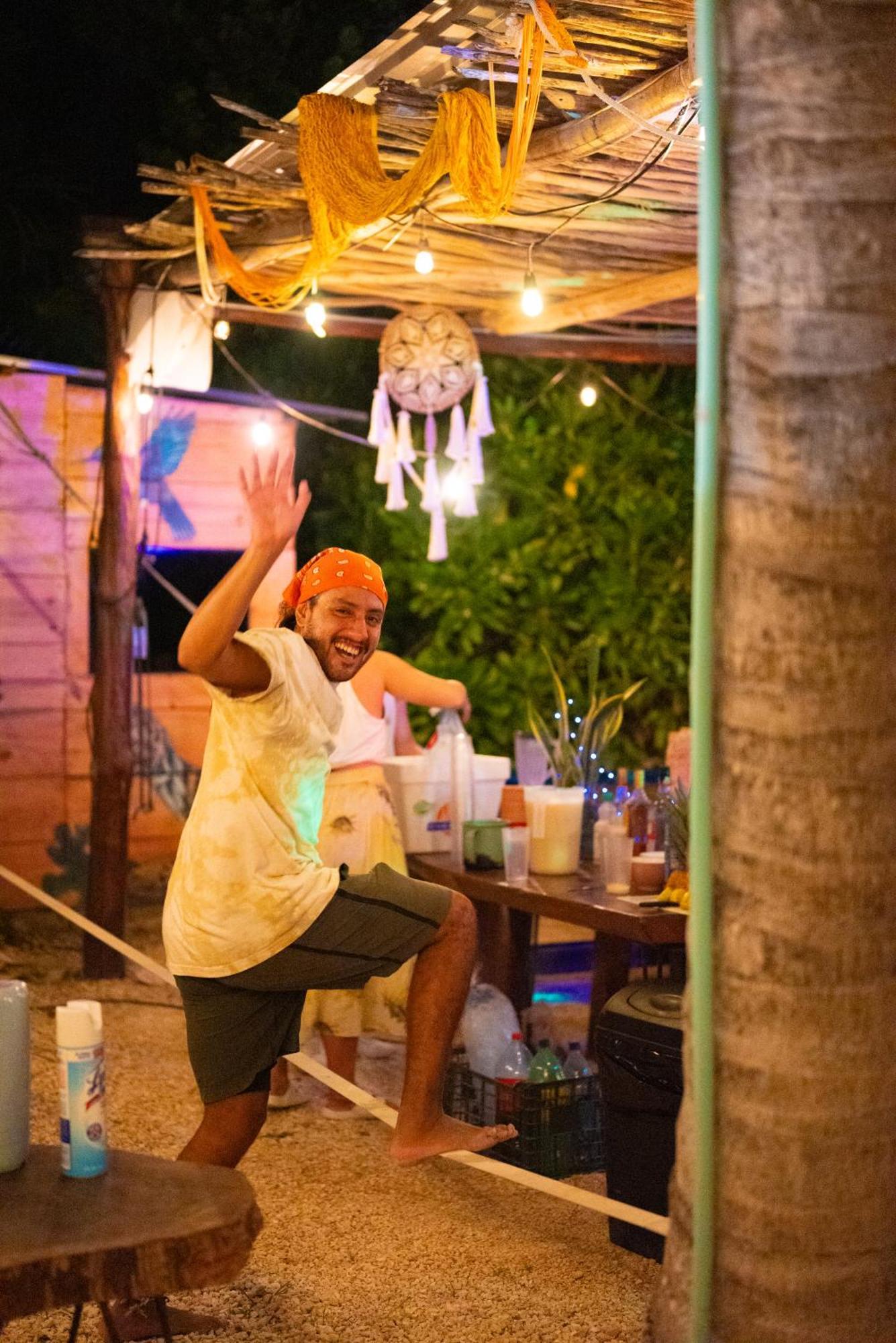 Mapache Hostel & Camping Isla Holbox Exterior foto
