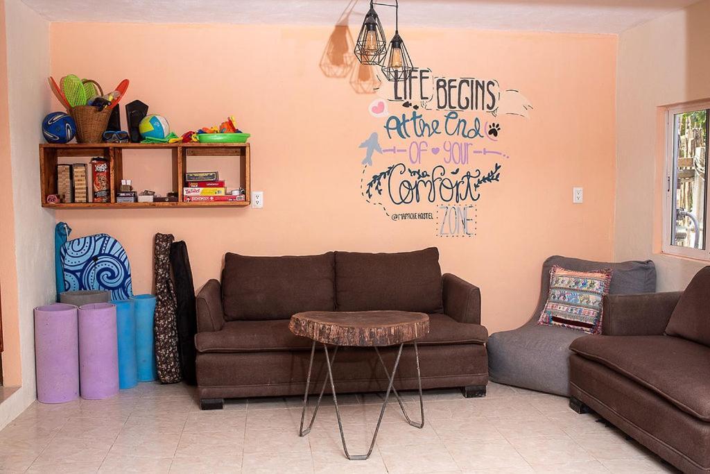 Mapache Hostel & Camping Isla Holbox Exterior foto